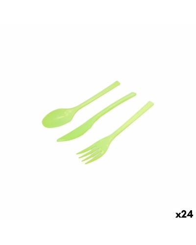 Posate Monouso Algon (24 Unità)