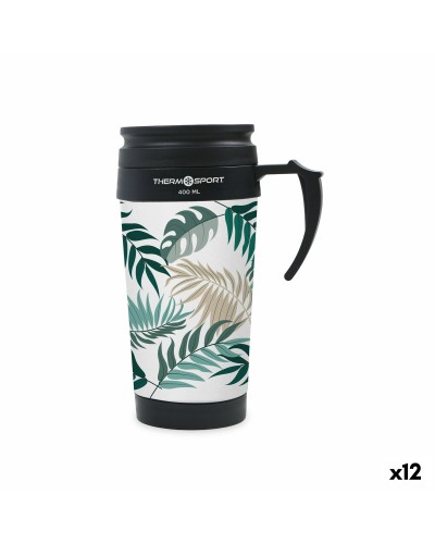 Thermobecher mit Deckel ThermoSport 400 ml 0,4 l (12 Stück)