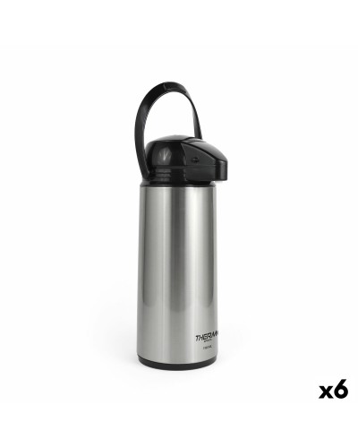 Jarra Termo ThermoSport Plateado 1,9 L (6 Unidades)