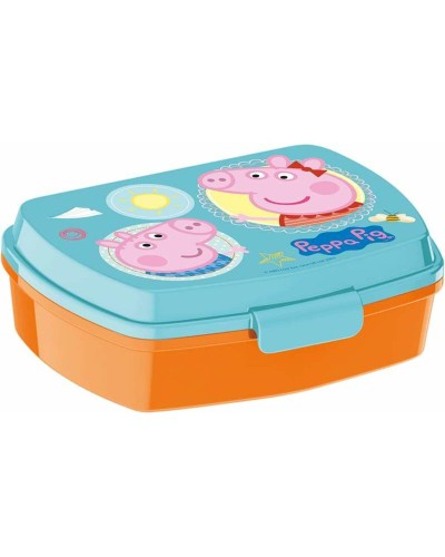 Sandwich Box Peppa Pig Having Fun Light Pink 17 x 5,6 x 13,3 cm
