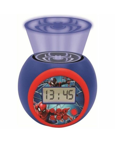 Lexibook Sveglia Spider-Man Proiettore - Orologio Digitale per Bambini
