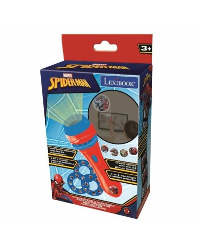 Lexibook Linterna Spider-Man: Proyector Cuentacuentos LED - Juego Niños

