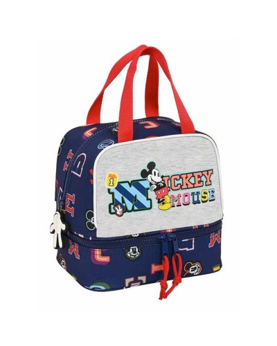 Termiskt tryck Mickey Mouse Only one Marinblå 20 x 20 x 15 cm