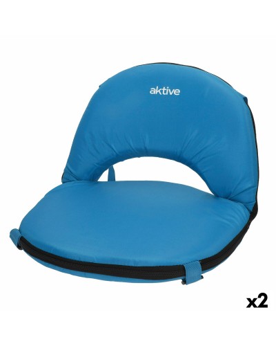 Sedile Aktive Azzurro 41 x 33 x 40 cm Pieghevole (2 Unità)