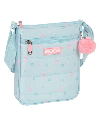 Shoulder Bag Moos Garden Turquoise 21 x 25 x 4.5 cm 21 x 25 x 4,5 cm