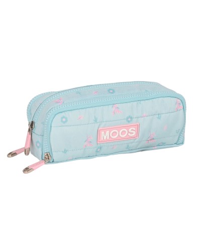 Triple Carry-all Moos Garden Turquoise 21 x 8 x 8 cm