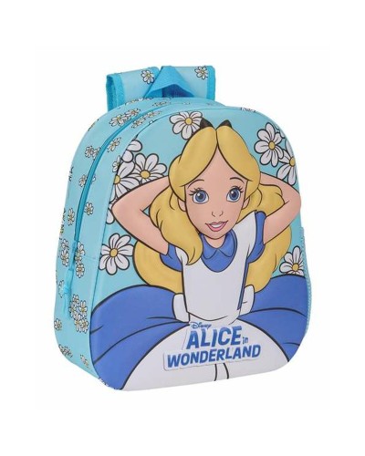 3D Koululaukku Clásicos Disney Alice in Wonderland 27 x 33 x 10 cm