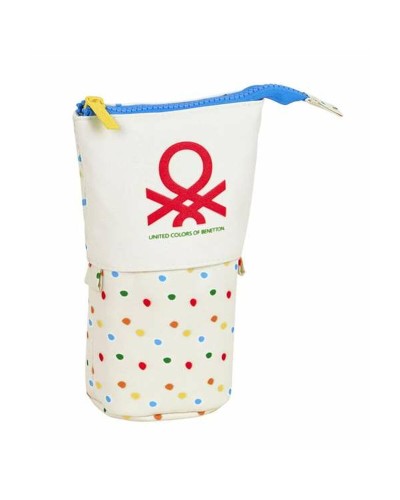 Fourre-tout Benetton Topitos Blanc Naturel 19 x 6 cm