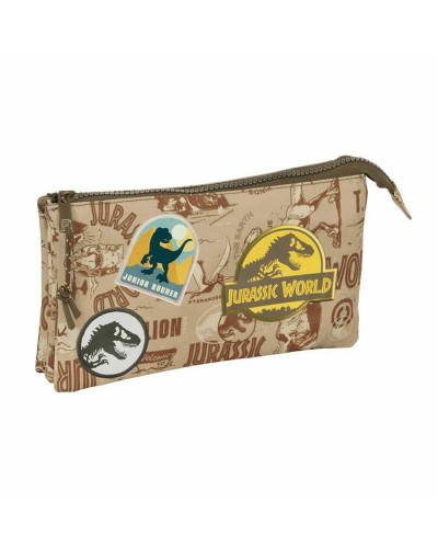 Tredubbel Carry-all Jurassic World 22 x 12 x 3 cm