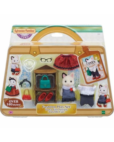 Sylvanian Families Valise de Mode : Ensemble Personnage et Accessoires de Mode
