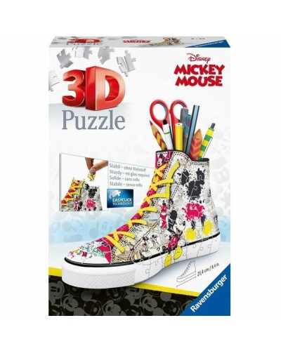 Ravensburger Puzzle 3D Basket Mickey Mouse - 108 Pièces - Décoratif & Fonctionnel
