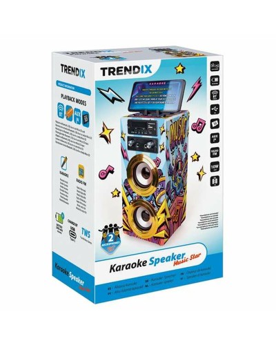 Luidspreker met Karaokemicrofoon