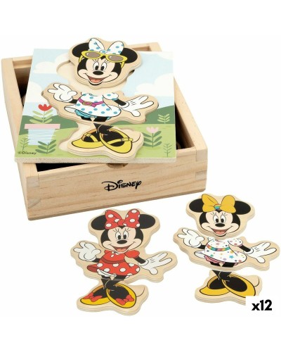 Child's Wooden Puzzle Disney + 2 Years 19 Pieces (12 Units)
