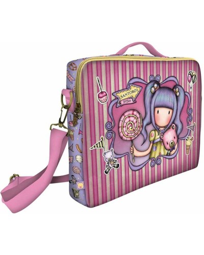 Valigetta per Portatile Gorjuss First prize Lilla Borsa a Tracolla