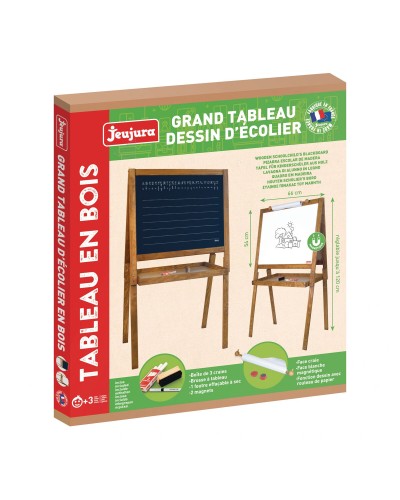 Kaksipuolinen laatta Jeujura Large Drawing Board of Schoolboys