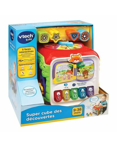 VTech Baby Super Entdeckerwürfel - Interaktives Lernspielzeug +6 Monate
