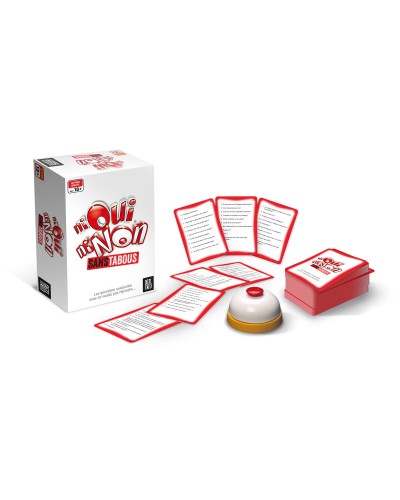 Megableu Ni Oui Ni Non Sans Tabous: Lustiges Brettspiel auf Französisch
