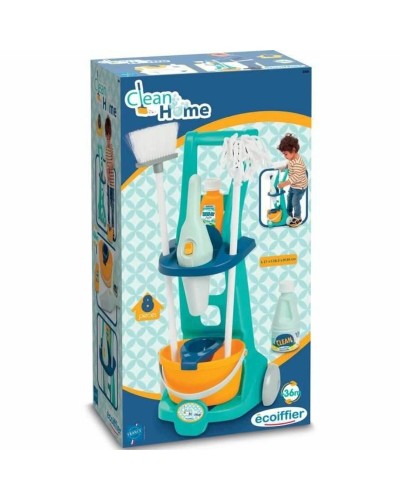 Ecoiffier Clean Home: Spielzeug Reinigungs- & Aufbewahrungsset - 8 Teile
