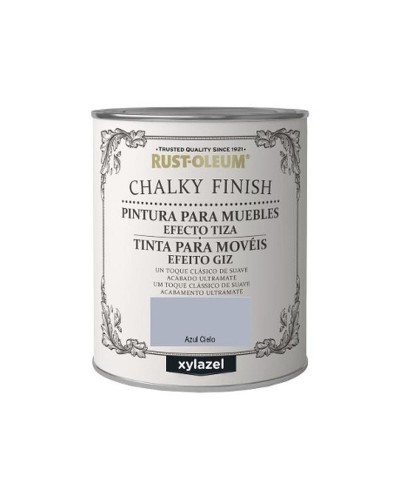 Maali Bruguer Rust-oleum Chalky Finish 5397549 Kalusteet Taivaansininen 750 ml