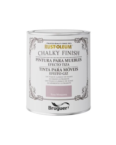Verf Bruguer Rust-oleum Chalky Finish 5733892 Meubels 750 ml Rozenbottel