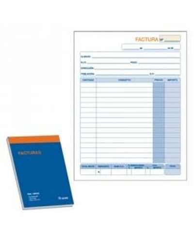 Factuurboek DOHE 50006 1/4 10 Onderdelen 100 Lakens