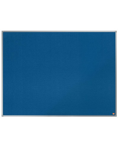 Nobo Essence Blue Pinnwand, 120 x 90 cm - Filz auf Aluminium für Notizen, Mitteilungen und Notizen
