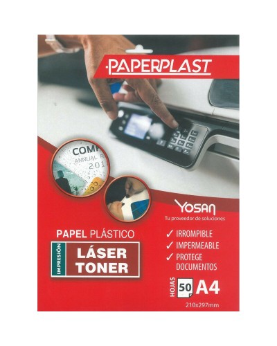 Laminerande ärmar Yosan Vit A4 50 Blad