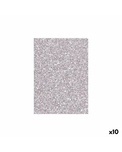 Eva-gummi Fama Silvrig 50 x 70 cm (10 antal)