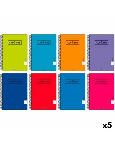 Papyrus Notizbuch, 400 Seiten, DIN A4, 5er Pack
