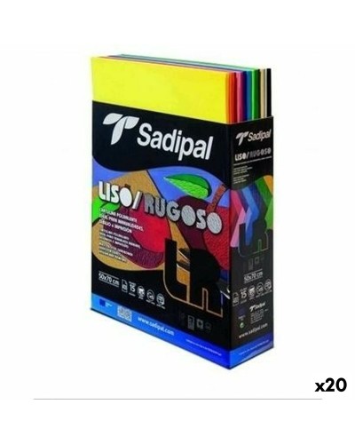 Cartulinas Sadipal Azul Cielo, 50 x 70 cm, Paquete de 20
