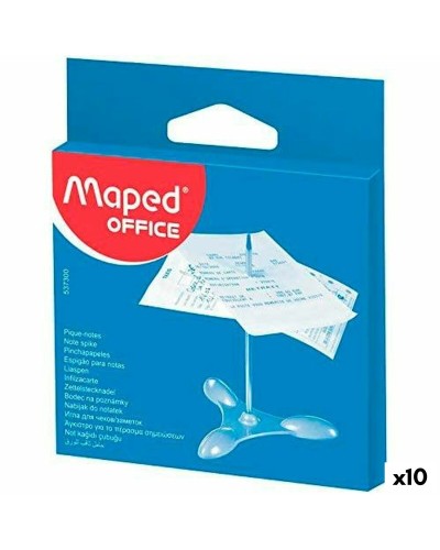 Maped Presse-papiers Métal, Lot de 10 pour Documents et Papiers
