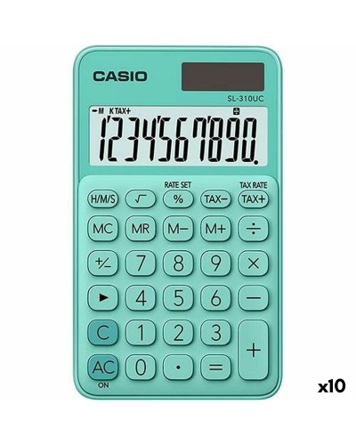Laskin Casio SL-310UC Vihreä (10 osaa)