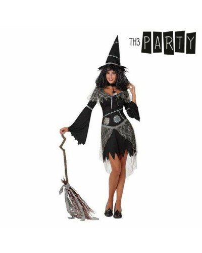 Costume Adulti Th3 Party Nero - Set 3 Pezzi - Travestimento Halloween
