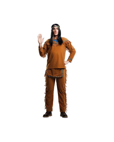 Costume Indiano Americano Adulto My Other Me - 3 Pezzi - Travestimento
