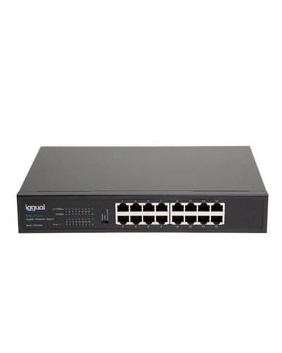 iggual 8-Port Gigabit Ethernet Switch RJ45 10/100/1000 Mbps

