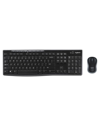 Logitech MK270 Ensemble Clavier et Souris sans Fil QWERTY - Disposition Anglaise
