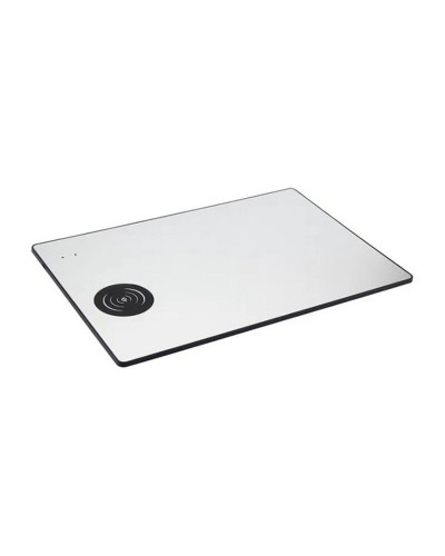 Subblim Tapis de Souris avec Charge sans Fil 10W - Aluminium - Antidérapant
