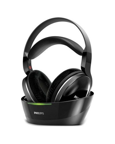 Philips Auriculares Inalámbricos Negros - Audio Hi-Res y Bajos Potentes
