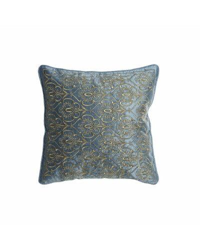 Kudde DKD Home Decor 8424001850389 Blå Gyllene 45 x 10 x 45 cm