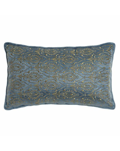 Kudde DKD Home Decor 8424001850396 Blå Gyllene 50 x 10 x 30 cm