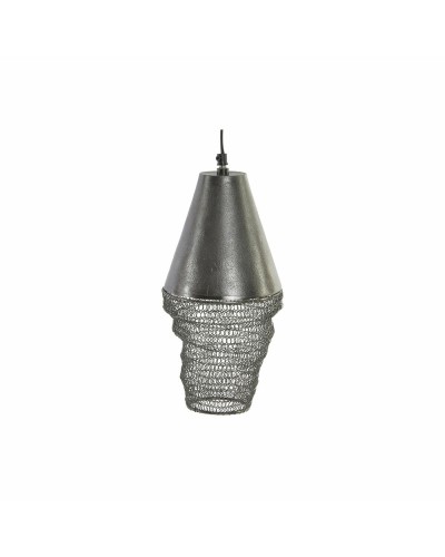 Lampadario Nero DKD Home Decor | Metallo Vintage | 60 W | 15 x 15 x 30 cm | Illuminazione Ambienti