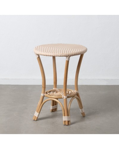 Sivupöytä 50 x 50 x 67 cm Luonnollinen Beige Rottinki