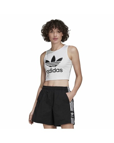 Ärmlös sporttröja Dam Adidas Tank  Vit