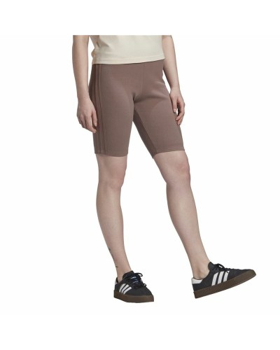 Sportleggings voor Dames Adidas Bikers Bruin