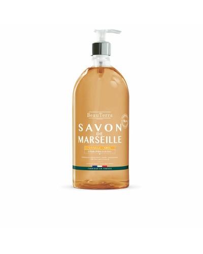 Beauterra Savon Liquide Marseille Pomme Vanille - Mains & Universel 1L
