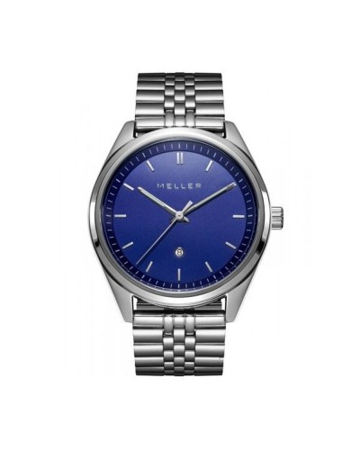 Herrenuhr Meller 6PA-3SILVER - Silber, minimalistisch, modernes Design
