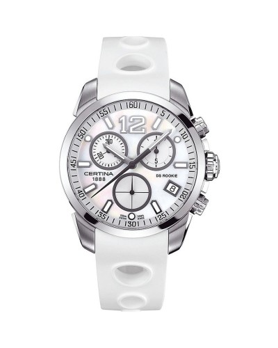 Certina DS Rookie Chronograph Perlmutt Herrenuhr, Ø40mm - Sportuhr
