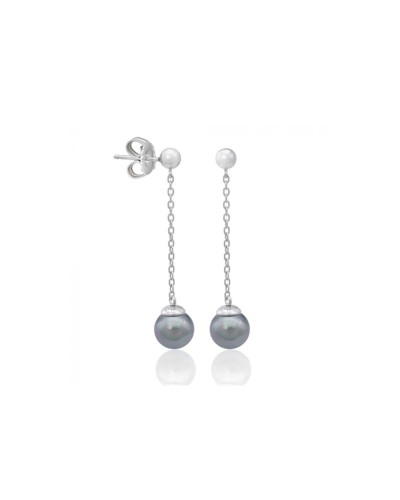 Majorica Women's Earrings Classic Pearl Sterling Silver 925 - Elegant
