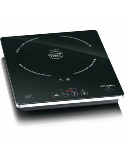 Severin Electric Hot Plate 2000W - White/Black - Rapid Heating
