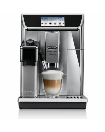 DeLonghi PrimaDonna Elite ECAM650.85.MS: Caffè Superautomatico, 1450W, 1L, Grigio
